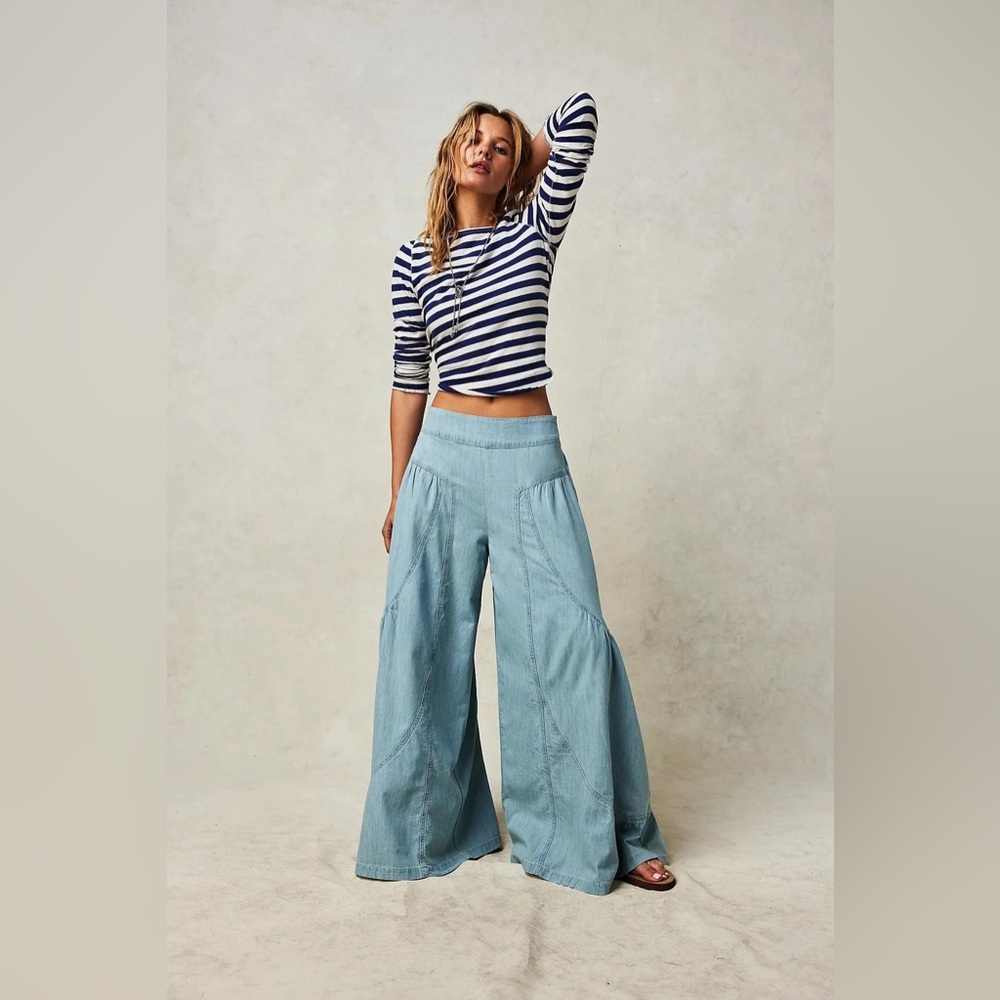We the free Dawn on me wide leg size M